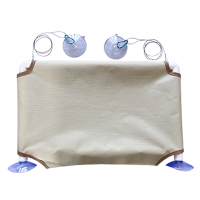 《猫吊床米白色耐抓牛津布 均码 猫吊床挂式挂床挂篮猫窝猫咪窗户秋千吸盘式挂窝窗台玻璃宠物用品