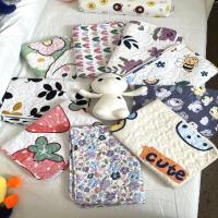 随机花色一条-M11 50*70cm 双面可水洗婴儿床褥爬行垫学生宿舍防侧漏姨妈床垫月经垫透气专用