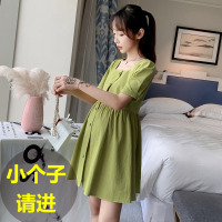 运费险 退货无忧 XXL 矮小个子孕妇装2022夏装套装150连衣裙夏季时尚短款上衣可哺乳期