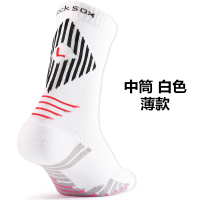 中筒-白色-薄款 均码 老鳖湾小贝:tocksox非凡系列足球袜 紧致包裹感受 左右脚 发烧级