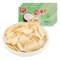 60克X1盒 海南特产春光炭烤香脆椰子片60g原味椰子肉脆片椰子角蜜饯果干