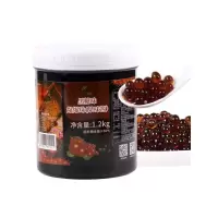 黑糖味 1200g果味蓝莓风味爆爆珠爆爆蛋奶茶配料饮品甜品 奶茶辅料专用