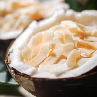 碳烤椰子脆片 椰子干 海南风味特产 150g/罐 南沫先生