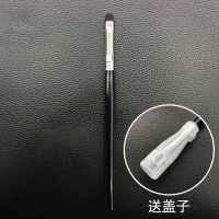 羊毛细节眼影刷 羊毛 小号眼影刷细节刷眼睑下至笔刷扁头画眼尾刷卧蚕刷子动物毛真毛