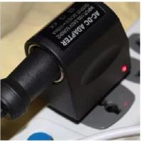 中规-扁形220V转12V[6W] 车充插座220V转12V汽车电源转换器(AC/DC)家用点烟器电源转换器