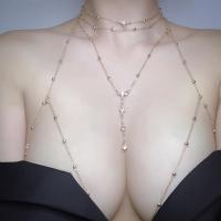 金色胸链 均码 都市性感丽人辣妹性感夜店风内裤腰链条丁字裤勒阴女T裤诱惑私房