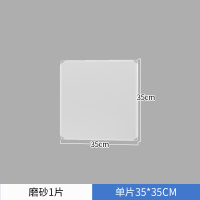 乳白1片(35cm*35cm) 大号 狗挡板室内阳台防护栏泰迪隔离门栏猫栅栏简易免打孔塑料宠物围栏