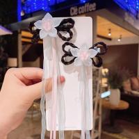 B004 古风头饰儿童汉服中国风发饰假发辫女童流苏发夹配饰夹子古装发卡