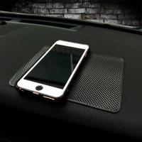 无粘性网格纹小号18*13cm 汽车防滑垫车用手机香水车载创意摆件耐高温中控仪表台车内置物垫