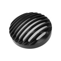 黑色 适用于哈雷XL883 XL1200 X48X72戴纳肌肉威路德 复古栅栏大灯罩壳