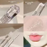 护唇油保湿玻璃唇滋润女透明补水持久润唇液唇蜜唇膏不脱色不易沾