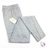 莫代尔男裤[浅灰] XL 100-125斤 男士秋裤全棉中老年高腰宽松线裤衬裤春秋冬款棉毛裤加肥大码保暖