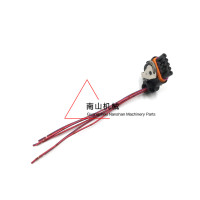 优质款(耐高温线) 沃尔沃EC140 210 240 290 360 480发电机插头对插插座VOLVO挖掘机