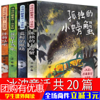 冰波童话系列4册注音孤独的小螃蟹蓝鲸的眼睛花背小乌龟怪物咕吧