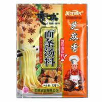 恋味面条汤料136g*10袋河南烩面调料芝麻香炖汤面条料煮面佐料粉