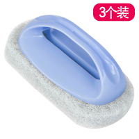 北欧蓝-3个装 刷子清洁刷去污浴缸刷瓷砖刷子厨房灶台刷洗锅神器洗碗水池海绵擦