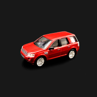 红色路虎神行者 轿车 OXFORD宾利路虎1:76现代车汽车模型合金仿真收藏车模摆件原厂金属