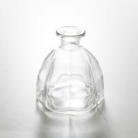 六瓣-透明色 厂家北欧风桌面彩色玻璃花瓶迷你小花器创意干花香薰瓶插花水培瓶