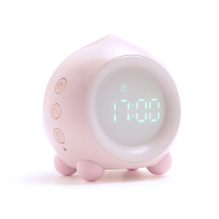常规款-粉色 闹钟计时器创意两用多功能APP蓝牙音箱个性智能夜灯迷你数字时钟