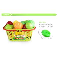 水果带蓝 儿童过家家玩具仿真果蔬模型 幼儿园早教学道具 宝宝水果蔬菜认知