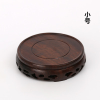 小号款 问舍香炉底座茶壶花瓶奇石珠宝玉器手串古玩摆件香器实木圆形底座