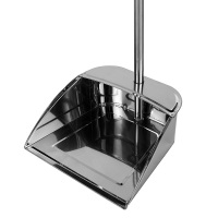 军绿色 -H38 簸箕铁皮加大加厚畚斗工厂学校值日灰斗撮斗畚箕垃圾铲白铁款撮子