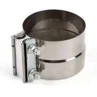 卡箍1个[备注型号] 挖掘机 神钢SK60-3消声器 烟筒 排气管 增压器 卡箍 弯管 排气管