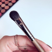 17大号 羊毛 动物毛系列扁头细光峰羊毛眼影刷眼部打底刷晕染刷柔软真毛刷子