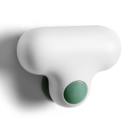 白色 迷你小刮水器浴室柜玻璃卫生间小巧洗手台面清洁刷板镜子除雾可挂