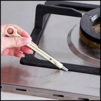 三只装凹槽刷子厨房用刷煤气灶灶台缝隙刷杯盖水槽沟槽死角清洁刷