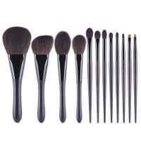 黑煤球瑕疵眼部高光 其它材质 受受狼化妆刷黑煤球面部散粉刷眼影刷眉刷眼线刷动物毛瑕疵不退换