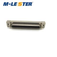 孟莱司特SCSI 68PIN180度插板 DB型 HPDB68芯母座直插焊板式 插座