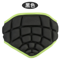 黑色(加厚升级) (适合3-10岁) 儿童滑冰护臀滑雪防摔裤轮滑护具护屁股保护装备花样溜真冰护臀垫
