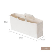 无异味可水洗---小号 帆布材质 布艺收纳袋帆布可折叠装衣服被子手提袋床品床单被罩四件套收纳袋