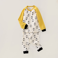 贪吃熊-女孩 140cm 儿童内衣套装婴儿宝宝秋衣秋裤秋冬薄款男女童护肚秋衣裤套装衣服