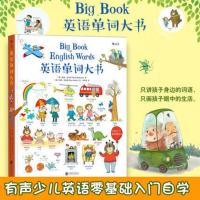 点读绘本 英语单词大书 英语学习点读版 幼儿少儿早教认知启蒙外语入门单词书 精装彩图对照