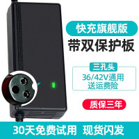 平衡车3孔充电器36v/42v(双保护板) 电动平衡车电池36v通用42v阿尔郎原装扭扭车配件CBN合一锂电瓶组
