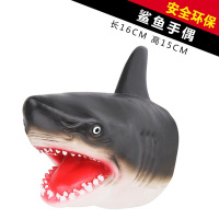 鲨鱼手偶 人猫互动玩具吓猫逗猫神器宠物猫咪用品鲨鱼手偶手套