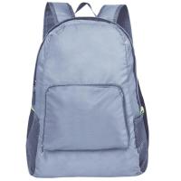 深灰色 轻便双肩包登山包女可折叠超轻书包男旅游皮肤包徒步户外旅行背包