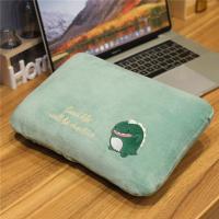 恐龙(特卖) 长32x宽22x厚10cm(有内芯,可拆洗) 办公室午睡小枕头便携式睡枕午休枕抱枕小号学生靠枕趴着睡觉