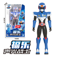 []8511-声光战士福乐 展高迷你特工队兽王力量合体变形机甲拼装模型男孩玩具机器人武器