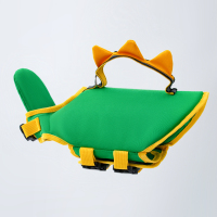 绿色恐龙 XS(胸围33-43脖围27-32建议体重3-5斤) 可爱狗狗救生衣泰迪比熊夏季游泳衣宠物中小型犬玩水专用浮力