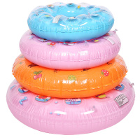 7115水晶圈( 70# 男童色 颜色随机) 游泳圈成人 浮圈充气加厚男女装备双气囊水晶腋下救生圈 儿童泳圈