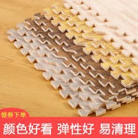 浅色木纹 30x30x1cm/20片装送边条 泡沫地垫木纹家用宝宝爬爬垫拼接儿童爬行垫地板垫卧室榻榻米垫子