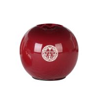 枣红[囍]字-单独灯体 按钮开关 结婚台灯婚房床头灯长明结婚陪嫁灯婚房小夜灯床灯高级感室内氛围