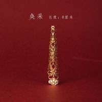 奂采 护甲指套古风短款皇后古代延禧攻略同款甲套古风宫廷护甲如懿传金