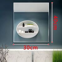 30*40安全防爆-银白色 其他 否 全身镜穿衣落地镜子家用壁挂女生卧室化妆挂墙宿舍立体试衣 ins风