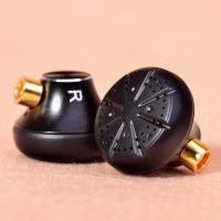 后黑前普黑 (不含线) 官方标配 耳塞式HIFI解析女毒MMCX可换线DIY监听平头塞低音猛mx500发烧耳机