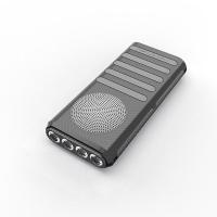 黑色 12000mAh 充电宝蓝牙音响多功能电源一体户外手电筒低音炮大音量手机小音箱