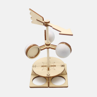 材料包 diy手工科技小制作风向标儿童拼装玩具模型小学生科学实验材料包